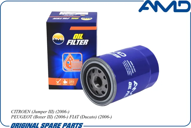 Фильтр масляный (AMD). Артикул AMD.FL251