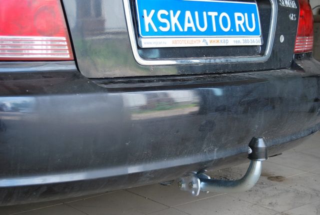 Фаркоп Galia оцинкованный для Hyundai Sonata IV EF 1999-2005. Артикул H054A