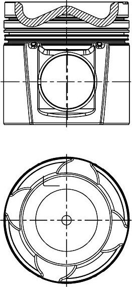 Поршень Yenmak для DAF CF 85 2006-2013. Артикул 31-03258-000