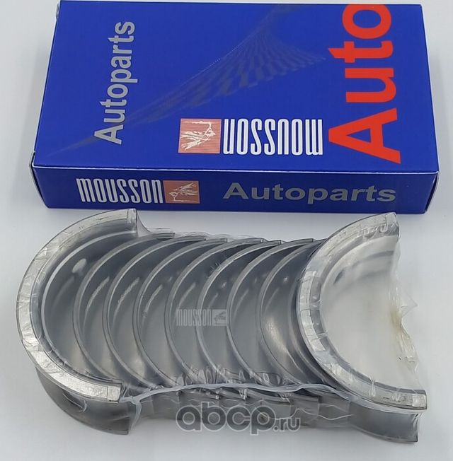 Вкладыши коленвала коренные 0,25 мм GM 1.4-1.6L A16DMS F16D3 F14D3 комплект (Mousson). Артикул SBRF16D3025
