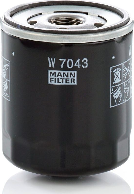 Масляный фильтр Mann-Filter. Артикул W 7043