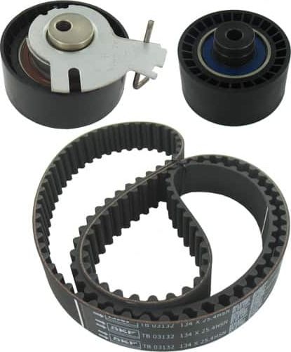 Ремень ГРМ с роликами (комплект) SKF для Citroen Berlingo I 2000-2011. Артикул VKMA 03256