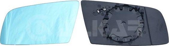 Зеркальное стекло бокового зеркала Alkar левое для BMW 5 V (E60/E61) 2001-2010. Артикул 6471845