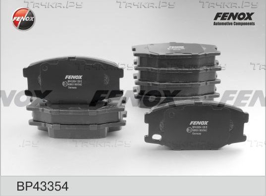 Тормозные колодки Fenox передние для Jaguar E-type 1 1961-1964. Артикул BP43354