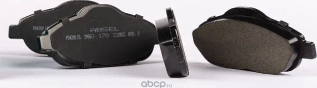 Колодки тормозные передние (Absel). Артикул PG420018
