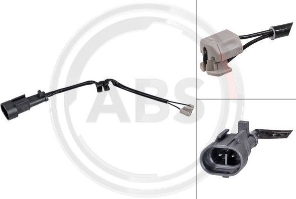 Датчик износа тормозных колодок  ABS. Артикул 39713