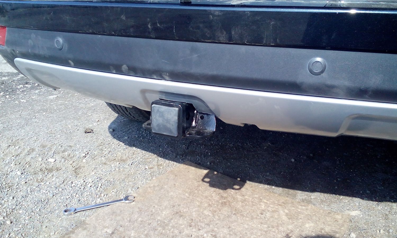 Фаркоп Bizon для Great Wall Hover H3 рестайлинг (кроме дизельного) 2014-2016. Быстросъемный крюк. Артикул FA 0853-E