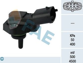 Датчик абсолютного давления (ДАД, MAP) FAE для DAF CF 85 2001-2013. Артикул 15095
