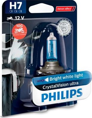 Лампа накаливания Philips CrystalVision ultra moto. Артикул 12972CVUBW