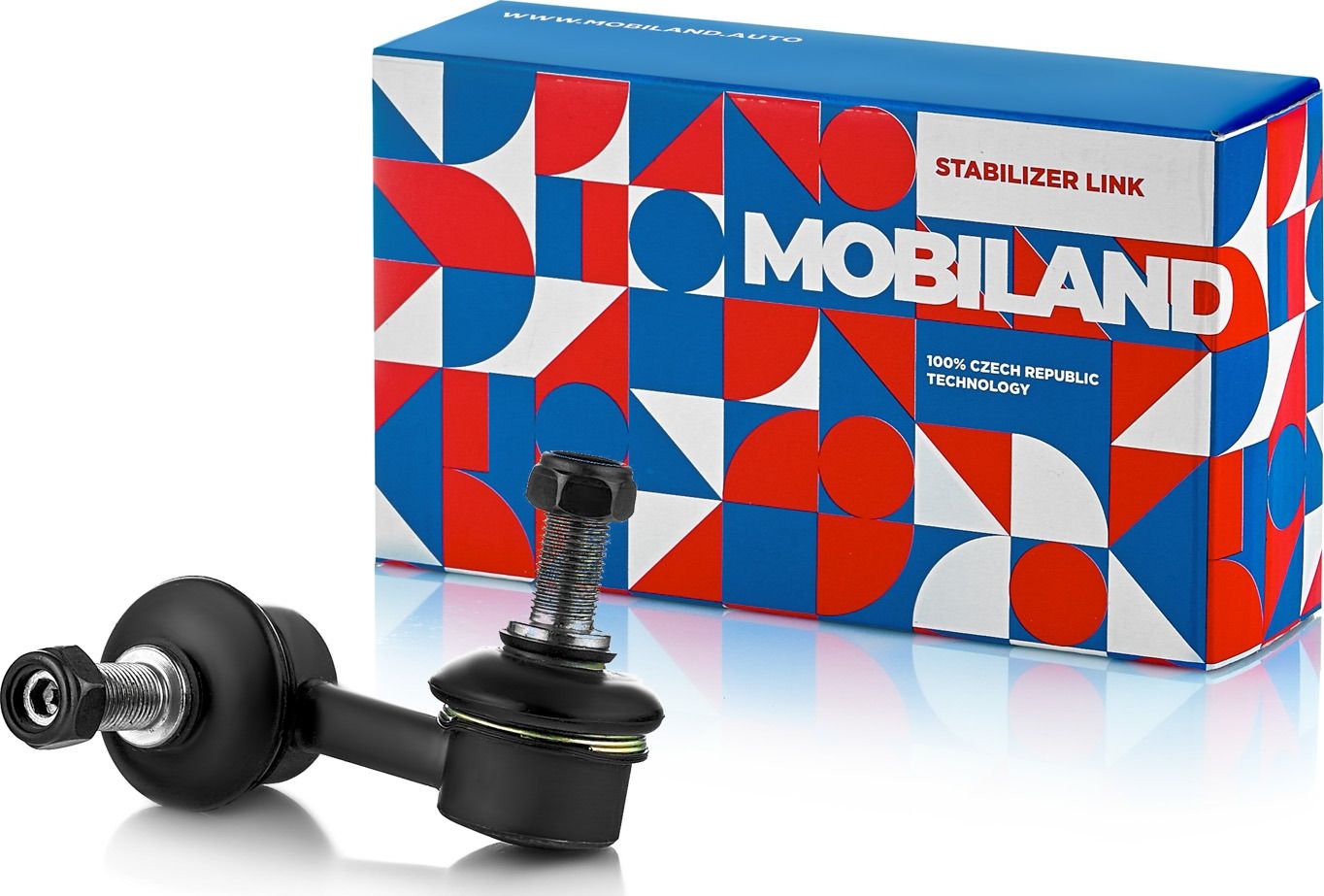 Стойка (тяга) стабилизатора Mobiland. Артикул 127113170