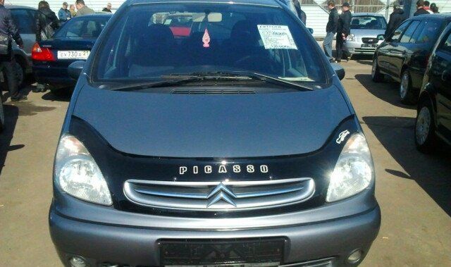 Дефлектор Vip-Tuning для капота (c облицовкой радиатора) Citroen Xsara Picasso 1999-2004. Артикул CN08