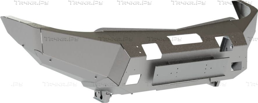 Бампер силовой STC тип Revo передний для Mitsubishi L200 IV 2013-2015. Артикул STC-MPS2-BFR