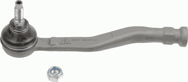 Наконечник рулевой тяги Lemforder правый для Peugeot 2008 I 2013-2026. Артикул 39386 01