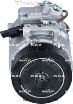 Компрессор кондиционера NRF EASY FIT для Mercedes-Benz GLE I (W166) 2015-2018. Артикул 320235