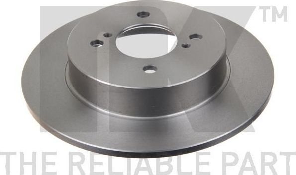 Тормозной диск NK задний для Suzuki Swift IV 2010-2017. Артикул 205229