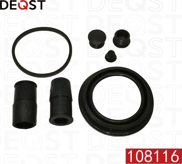 Ремкомплект тормозного суппорта переднего (для поршня O 57mm, суппорт ATE). Прим (Deqst). Артикул 108116