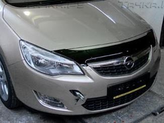 Дефлектор SIM для капота узкий Opel Astra J хэтчбек 2010-2015. Артикул SOPASTH1012S