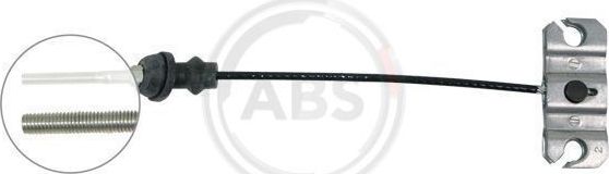 Трос ручника (тросик ручного тормоза) ABS. Артикул K10691