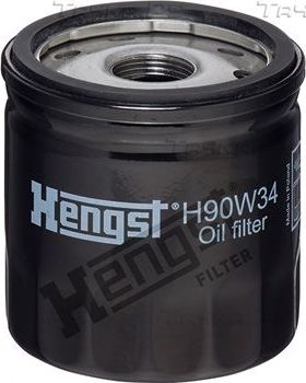 Масляный фильтр Hengst для Ford Transit VIII 2013-2026. Артикул H90W34
