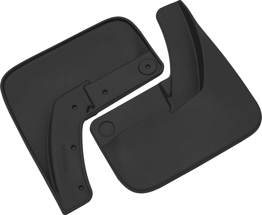 Брызговики Rezkon резиновые задняя пара для Renault Logan Stepway 2018-2026. Артикул 6029025390