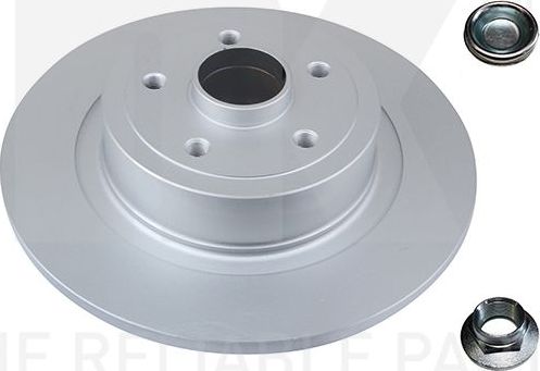 Тормозной диск NK задний для Renault Megane II 2004-2009. Артикул 313987