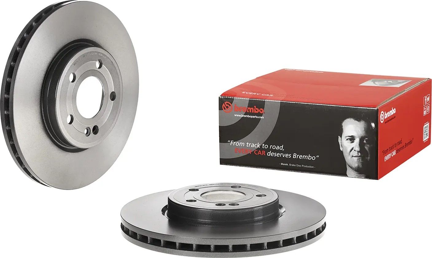 Тормозной диск Brembo PRIME LINE - UV Coated. Артикул 09.E022.11