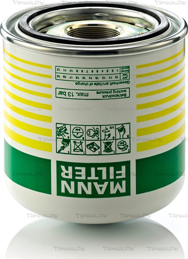 Патрон осушителя воздуха пневмосистемы Mann-Filter для DAF CF 65 2001-2013. Артикул TB 1364 x
