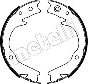 Тормозные колодки (стояночная тормозная система) Metelli задние для Subaru SVX 1992-1997. Артикул 53-0388