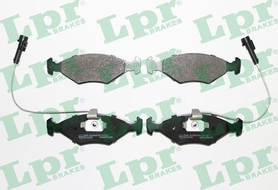 Тормозные колодки LPR. Артикул 05P680