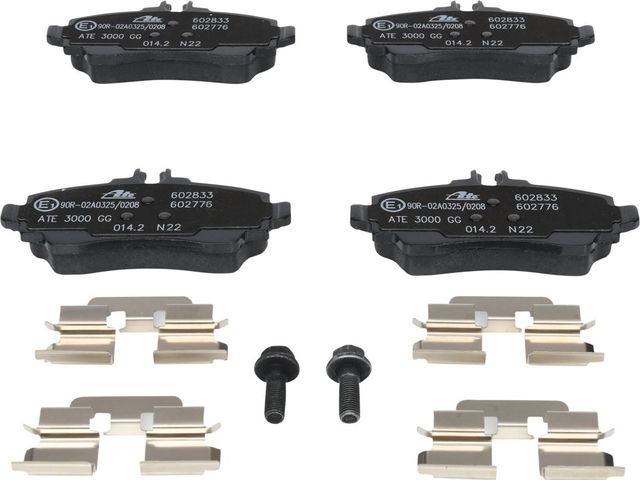 Тормозные колодки ATE. Артикул 13.0460-2833.2