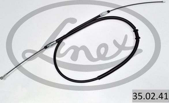 Трос ручника (тросик ручного тормоза) Linex. Артикул 35.02.41