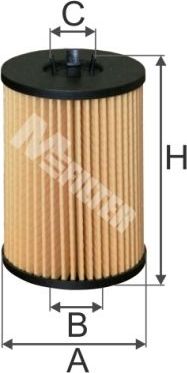 Масляный фильтр MFilter для Volkswagen Jetta VI 2014-2019. Артикул TE 4013