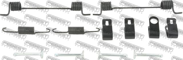 К-кт монтажный барабанных колодок HYUNDAI SANTA FE 2015- 1204-SFER-KIT Febest. Артикул 1204-SFER-KIT