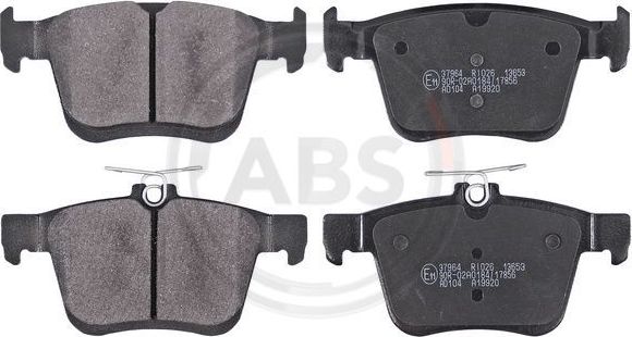 Тормозные колодки ABS. Артикул 37964