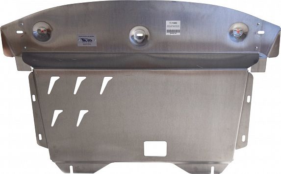 Защита алюминиевая АВС-Дизайн для картера и КПП Kia Sorento II рестайлинг 2012-2020. Артикул 11.11ABC