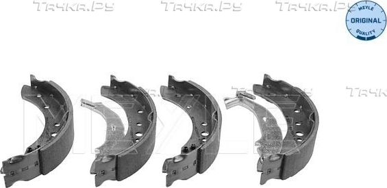 Тормозные колодки Meyle Original. Артикул 11-14 533 0019