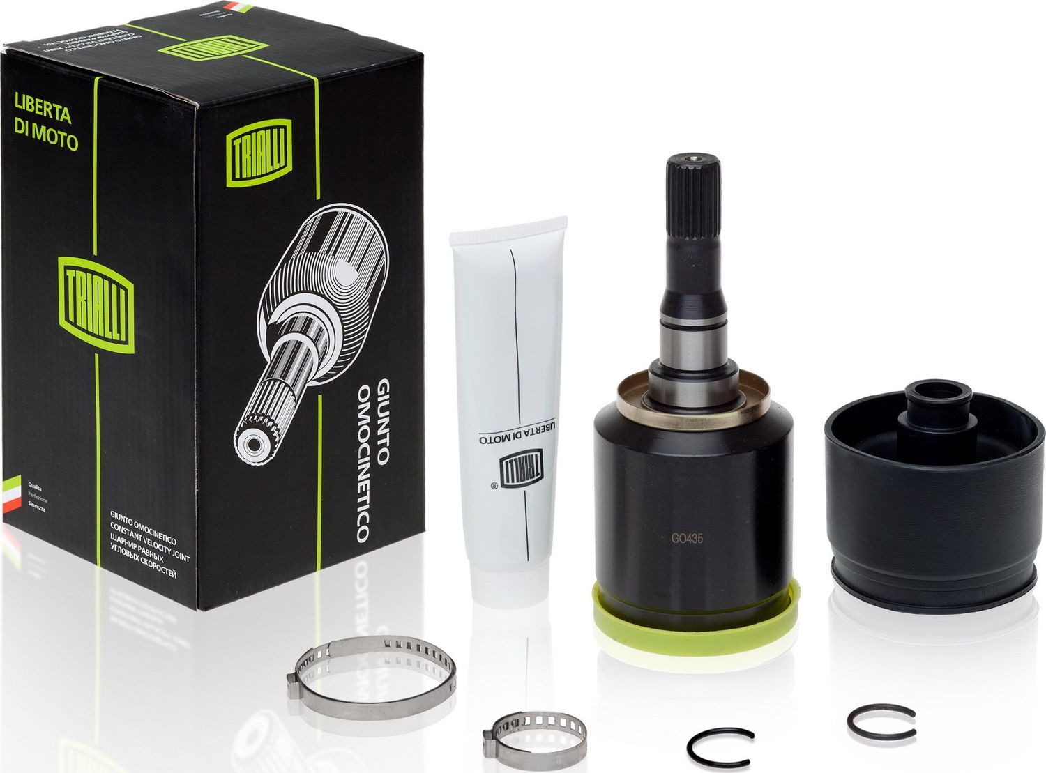 Шрус внутренний (граната) Trialli. Артикул GO 435