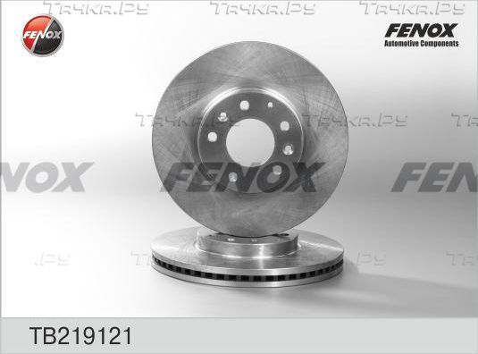 Тормозной диск Fenox передний для Mazda CX-9 I 2007-2016. Артикул TB219121