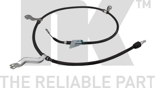 Трос ручника (тросик ручного тормоза) NK. Артикул 903468