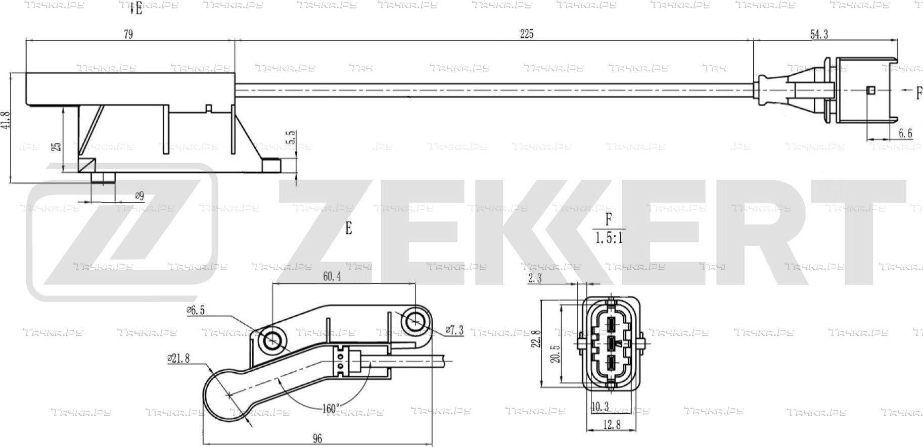 Датчик положения распредвала Zekkert для Opel Tigra B 2004-2010. Артикул SE-5018