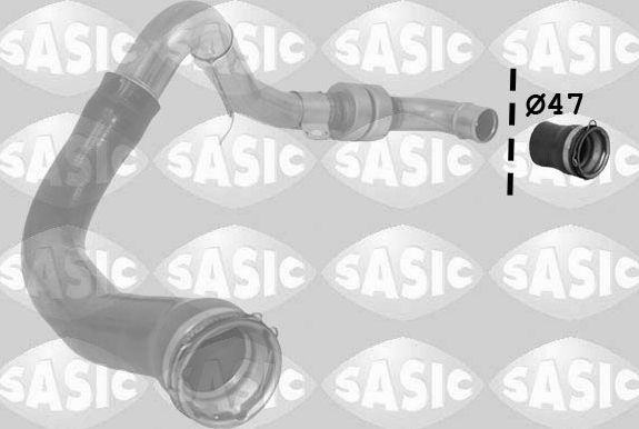 Патрубок интеркулера Sasic. Артикул 3334060