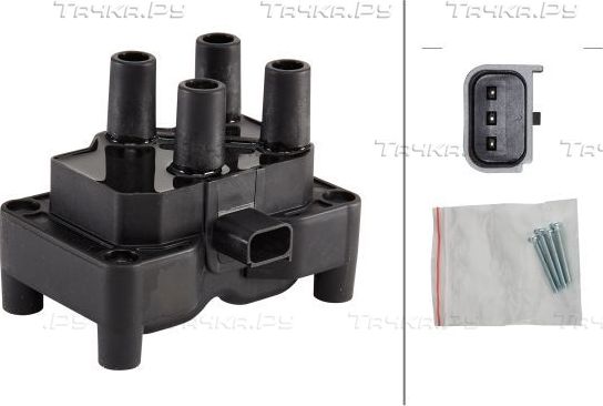 Катушка зажигания Hella для Ford B-MAX 2012-2018. Артикул 5DA 193 175-791