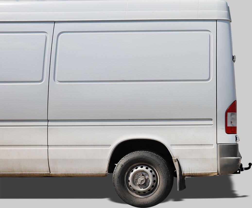 Фаркоп Лидер-Плюс для Mercedes-Benz Sprinter Classic W909 до рестайлинга (база 3,5 без ступеньки) 2013-2020. Фланцевое крепление. Артикул M201-FC