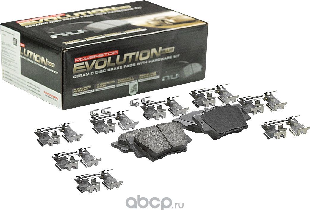 Задние керамические колодки Evolution PLUS Z17 PowerStop 17-1212 Powerstop. Артикул 171212