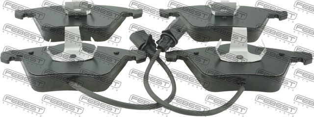 Тормозные колодки Febest передние для Audi S8 II (D3) 2006-2007. Артикул 1701-8E2F