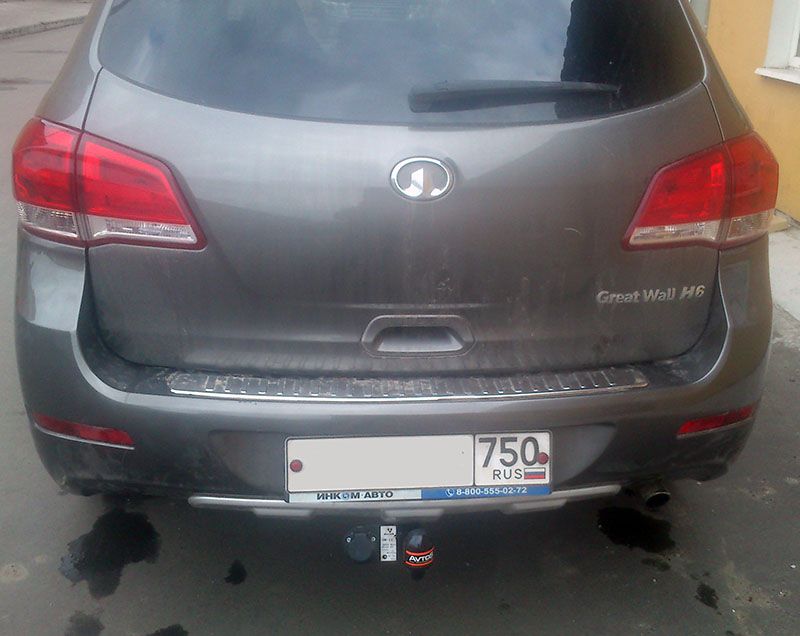 Фаркоп AvtoS для Great Wall Hover H6 2013-2017. Артикул GW 11