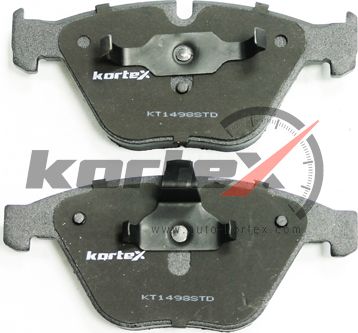 Колодки тормозные BMW 3(E90)/5(E60) 04- пер. (Kortex). Артикул KT1498STD
