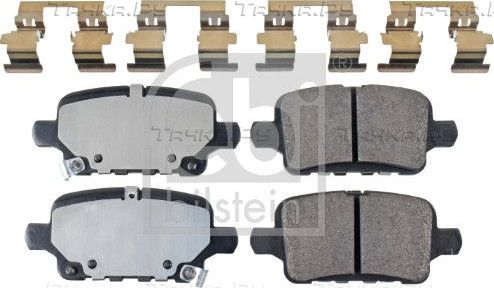 Тормозные колодки Febi Bilstein задние для Opel Insignia II 2017-2026. Артикул 116249