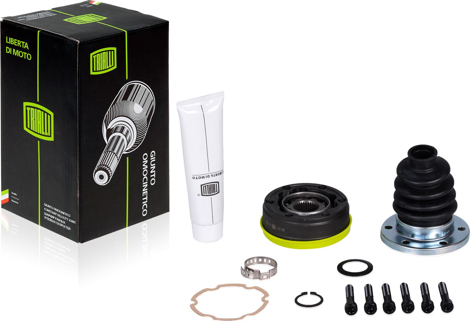 Шрус внутренний (граната) Trialli передний для Volkswagen Scirocco II 1980-1992. Артикул GO 1813