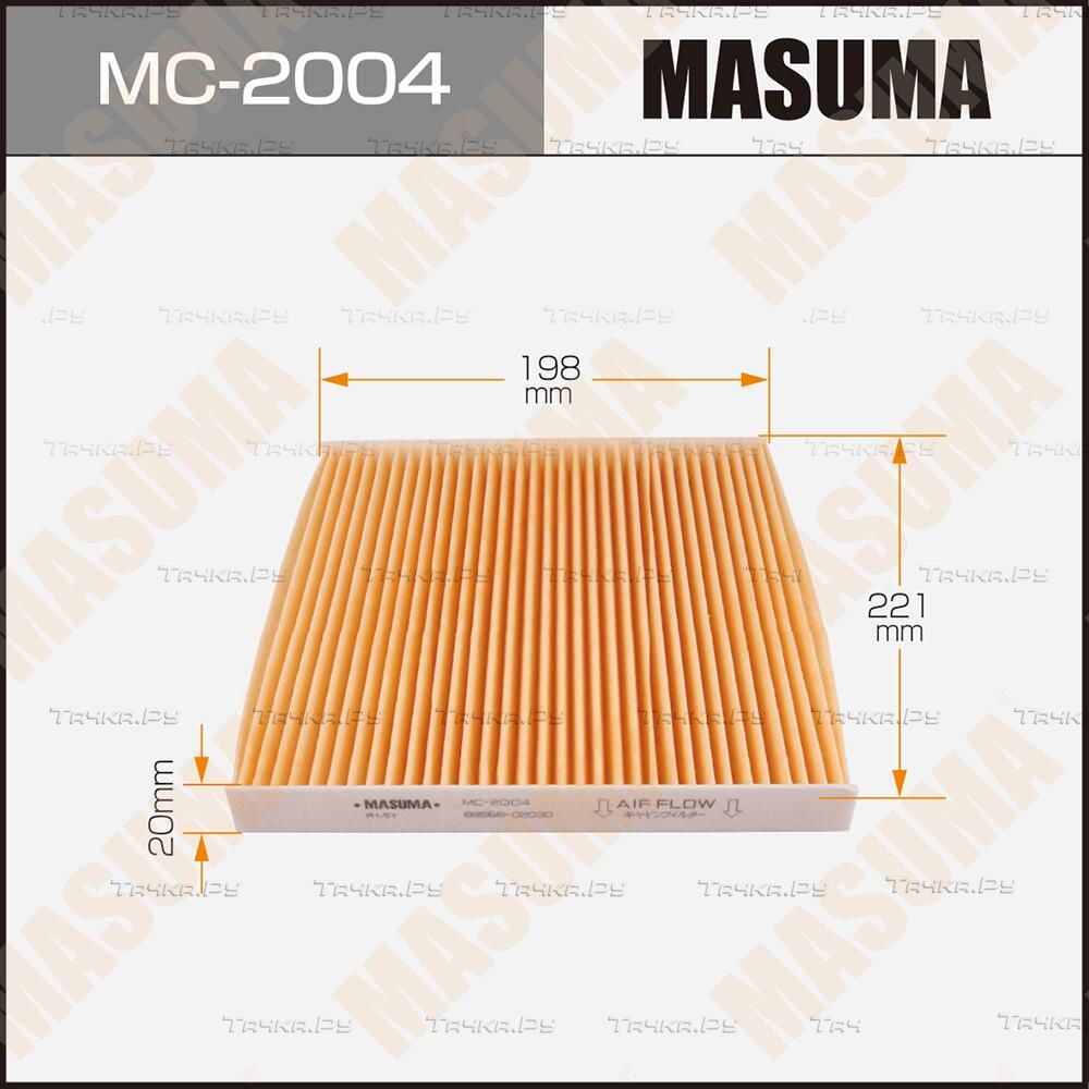 Салонный фильтр Masuma. Артикул MC-2004